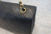 画像をギャラリービューアに読み込む, CHANEL/シャネル ミニマトラッセフルフラップチェーンショルダーバッグ ラムスキン ブラック/ゴールド金具 ショルダーバッグ 800030063
