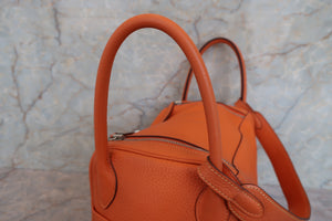 HERMES／エルメス リンディ30 トリヨンクレマンス オレンジ □P刻印 ショルダーバッグ 700070238