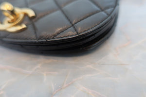 CHANEL/香奈儿 CF 腰包 羊皮  Black/Gold hadware(黑色/金色金属) 腰包 600070154