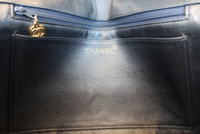 将图片加载到图库查看器，CHANEL/香奈儿 CF 链条包 羊皮 Navy/Gold hadware(藏蓝色/金色金属) 肩背包 700010109
