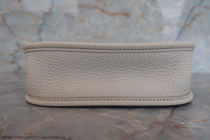 HERMES  EVELYNE TPM Clemence leather Beton B刻印 Shoulder bag 700060257