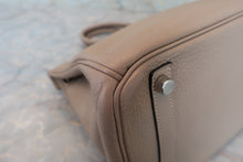 画像をギャラリービューアに読み込む, HERMES／エルメス バーキン30 トリヨンクレマンス トゥルティエールグレー □M刻印 ハンドバッグ 700040219

