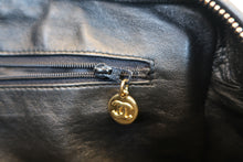 Load image into Gallery viewer, CHANEL Matelasse fringe chain shoulder bag Lambskin Black/Gold hadware Shoulder bag 700100054
