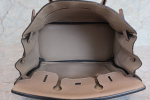 HERMES／エルメス バーキン30 トリヨンクレマンス トゥルティエールグレー □M刻印 ハンドバッグ 700040219