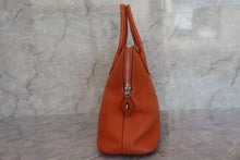 将图片加载到图库查看器，HERMES／BOLIDE 31 Clemence leather Orange □K刻印 Shoulder bag 500100292
