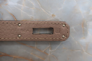HERMES／エルメス バーキン30 トリヨンクレマンス トゥルティエールグレー □M刻印 ハンドバッグ 700040219