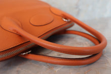 Load image into Gallery viewer, HERMES／BOLIDE 31 Clemence leather Orange □K Engraving Shoulder bag 500100292
