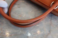 Load image into Gallery viewer, HERMES／BOLIDE 31 Clemence leather Orange □K Engraving Shoulder bag 500100292
