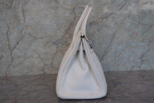 画像をギャラリービューアに読み込む, HERMES／エルメス バーキン30 トリヨンクレマンス ホワイト □M刻印 ハンドバッグ 700110076
