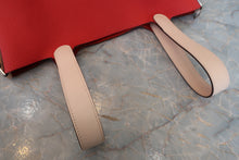 将图片加载到图库查看器，HERMES PICOTIN LOCK CASAQUE MM Clemence leather/Swift leather Rouge tomate/Rose Eglantine X刻印 Hand bag 700060244
