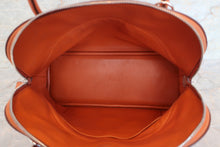 Load image into Gallery viewer, HERMES／BOLIDE 31 Clemence leather Orange □K Engraving Shoulder bag 500100292
