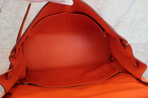HERMES／エルメス ケリー32 ヴォーガリバー オレンジ □B刻印 ショルダーバッグ 700070169