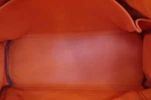 HERMES／エルメス ケリー32 ヴォーガリバー オレンジ □B刻印 ショルダーバッグ 700070169