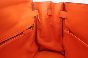 HERMES／エルメス ケリー32 ヴォーガリバー オレンジ □B刻印 ショルダーバッグ 700070169