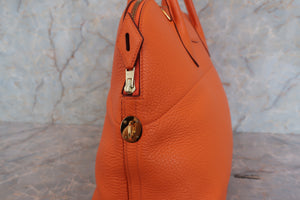 HERMES／エルメス ボリード35 トリヨンクレマンス オレンジ □G刻印 ショルダーバッグ 700090011