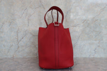 將圖片載入圖庫檢視器 HERMES／エルメス ピコタンロックGM トリヨンクレマンス ルージュガランス □R刻印 ハンドバッグ 700060263
