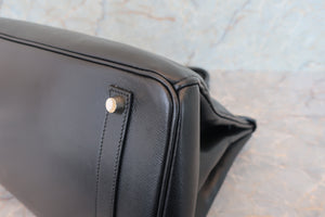 HERMES／エルメス バーキン35 ヴォーエプソン ブラック □C刻印 ハンドバッグ 700070257