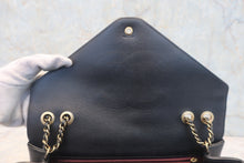 画像をギャラリービューアに読み込む, CHANEL/シャネル Vステッチチェーンショルダーバッグ ラムスキン ブラック/ゴールド金具 ショルダーバッグ 800030065
