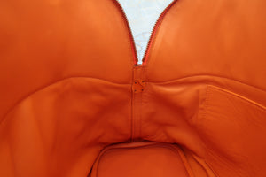 HERMES／エルメス ボリード35 トリヨンクレマンス オレンジ □G刻印 ショルダーバッグ 700090011