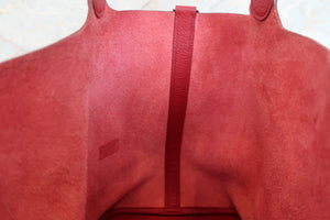 HERMES／エルメス ピコタンロックGM トリヨンクレマンス ルージュガランス □R刻印 ハンドバッグ 700060263