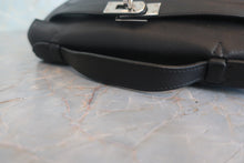 画像をギャラリービューアに読み込む, HERMES／エルメス ポシェットケリー エヴァーグレイン ブラック □H刻印 ハンドバッグ 800020032
