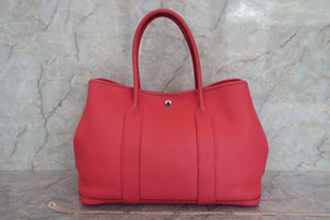 HERMES／エルメス ガーデンパーティPM ネゴンダ ブーゲンビリア □O刻印 トートバッグ 700060167