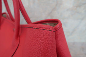 HERMES／エルメス ガーデンパーティPM ネゴンダ ブーゲンビリア □O刻印 トートバッグ 700060167