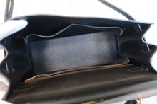 將圖片載入圖庫檢視器 HERMES／エルメス ケリー28 ボックスカーフ ブラック 〇Z刻印 ショルダーバッグ 700090111
