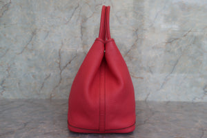 HERMES／エルメス ガーデンパーティPM ネゴンダ ブーゲンビリア □O刻印 トートバッグ 700060167