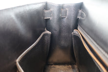 將圖片載入圖庫檢視器 HERMES／エルメス ケリー28 ボックスカーフ ブラック 〇Z刻印 ショルダーバッグ 700090111
