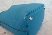 將圖片載入圖庫檢視器 HERMES／エルメス ピコタンロックＰＭ トリヨンクレマンス ブルーイズミール □Q刻印 ハンドバッグ 700070234
