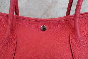 HERMES／エルメス ガーデンパーティPM ネゴンダ ブーゲンビリア □O刻印 トートバッグ 700060167