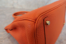 Load image into Gallery viewer, HERMES BIRKIN 30 Togo leather Orange Hand bag 700120200
