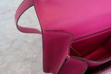 Load image into Gallery viewer, HERMES CONSTANCE3 24 Evercolor leather Rose purple C Engraving Shoulder bag 700050095
