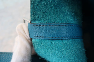 HERMES／エルメス ピコタンロックＰＭ トリヨンクレマンス ブルーイズミール □Q刻印 ハンドバッグ 700070234