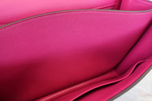 Load image into Gallery viewer, HERMES CONSTANCE3 24 Evercolor leather Rose purple C Engraving Shoulder bag 700050095
