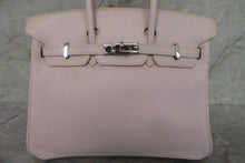 将图片加载到图库查看器，HERMES BIRKIN 25 Swift leather  Rose dragee □K刻印 Hand bag 600120315
