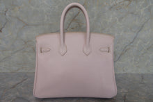 将图片加载到图库查看器，HERMES BIRKIN 25 Swift leather  Rose dragee □K刻印 Hand bag 600120315
