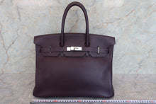 画像をギャラリービューアに読み込む, HERMES／エルメス バーキン35 トリヨンクレマンス レザン □F刻印 ハンドバッグ 700070245
