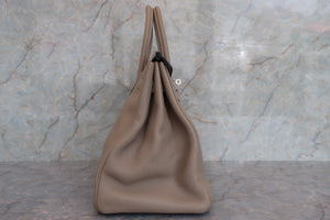 HERMES／エルメス バーキン35 トゴ トゥルティエールグレー □N刻印 ハンドバッグ 700060174