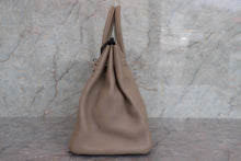 將圖片載入圖庫檢視器 HERMES／エルメス バーキン35 トゴ トゥルティエールグレー □N刻印 ハンドバッグ 700060174
