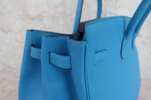 画像をギャラリービューアに読み込む, HERMES／エルメス バーキン40 トゴ ブルーザンジバル A刻印 ハンドバッグ 800060069
