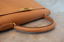 将图片加载到图库查看器，HERMES KELLY 32 Graine Couchevel leather Natural 〇W刻印 Shoulder bag 700010164
