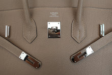 將圖片載入圖庫檢視器 HERMES／エルメス バーキン35 トゴ トゥルティエールグレー □N刻印 ハンドバッグ 700060174
