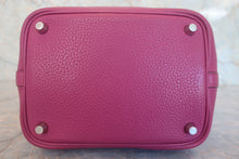 画像をギャラリービューアに読み込む, HERMES／エルメス ピコタンロックＰＭ トリヨンクレマンス トスカ □P刻印 ハンドバッグ 800010155
