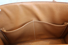 将图片加载到图库查看器，HERMES KELLY 32 Graine Couchevel leather Natural 〇W刻印 Shoulder bag 700010164
