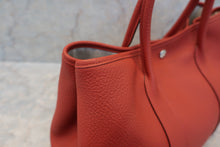 Load image into Gallery viewer, HERMES GARDEN PARTY PM Negonda leather Brique □R Engraving Tote bag 600020009

