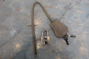 HERMES／エルメス バーキン35 トゴ トゥルティエールグレー □N刻印 ハンドバッグ 700060174
