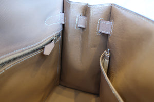 HERMES KELLY 32 Graine Couchevel leather Natural 〇W刻印 Shoulder bag 700010164