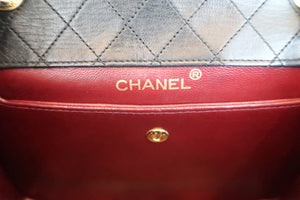 CHANEL/シャネル 2.55台形チェーンショルダーバッグ ラムスキン ブラック/ゴールド金具 ショルダーバッグ 600050058